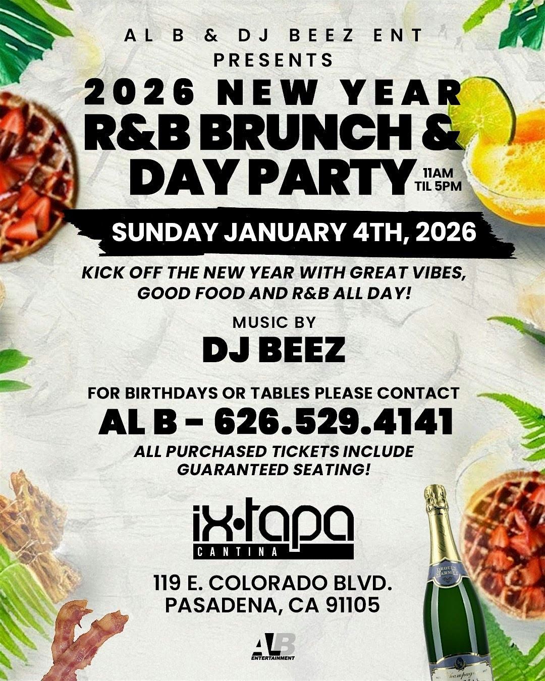 2026 New Year R&B Brunch Day Party