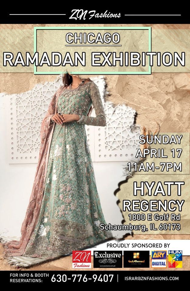 ZN Fashions Chicago/Schaumburg Ramadan Exhibition Hyatt Regency