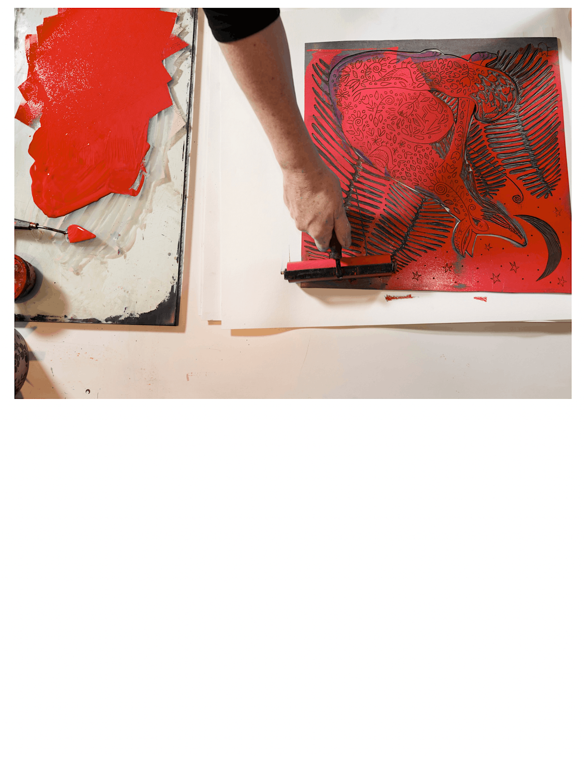 Ho-Ho-Holiday Card Printmaking Workshop