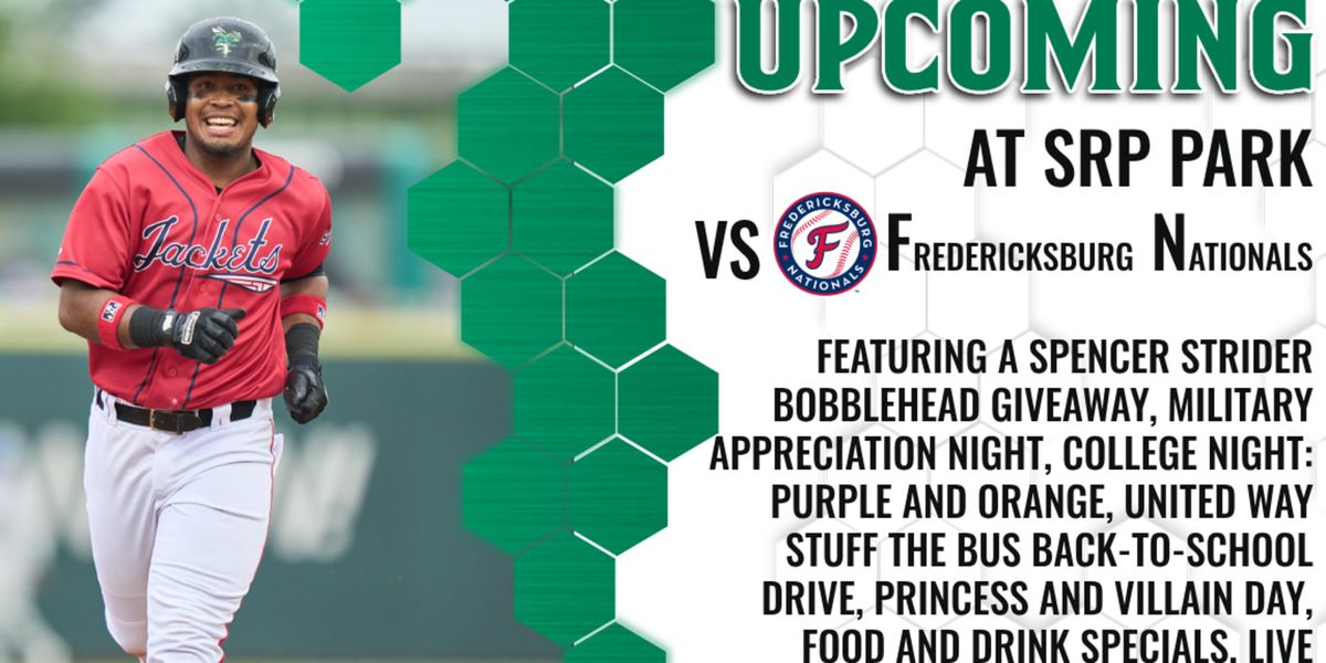 Augusta GreenJackets at Fredericksburg Nationals