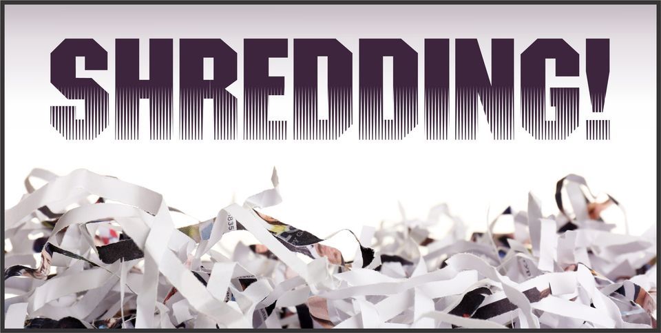 SHREDDING Event!