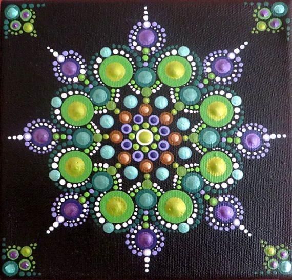 Mandala dot art class at the Southampton art school Southampton Art School & Gallery August