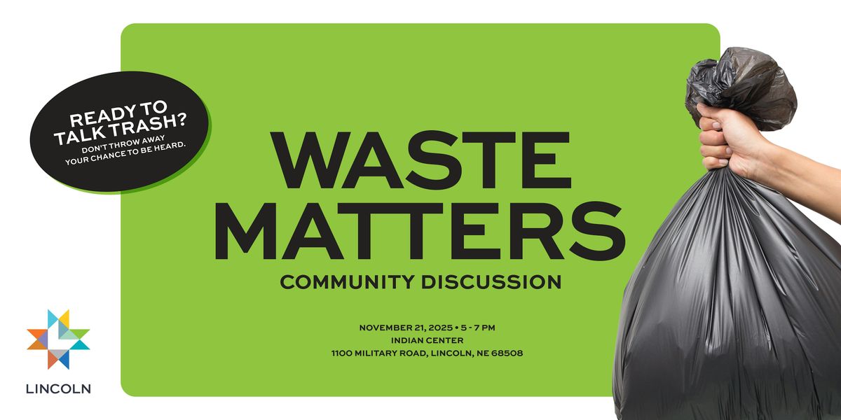 Waste Matters | A Community Discussion
