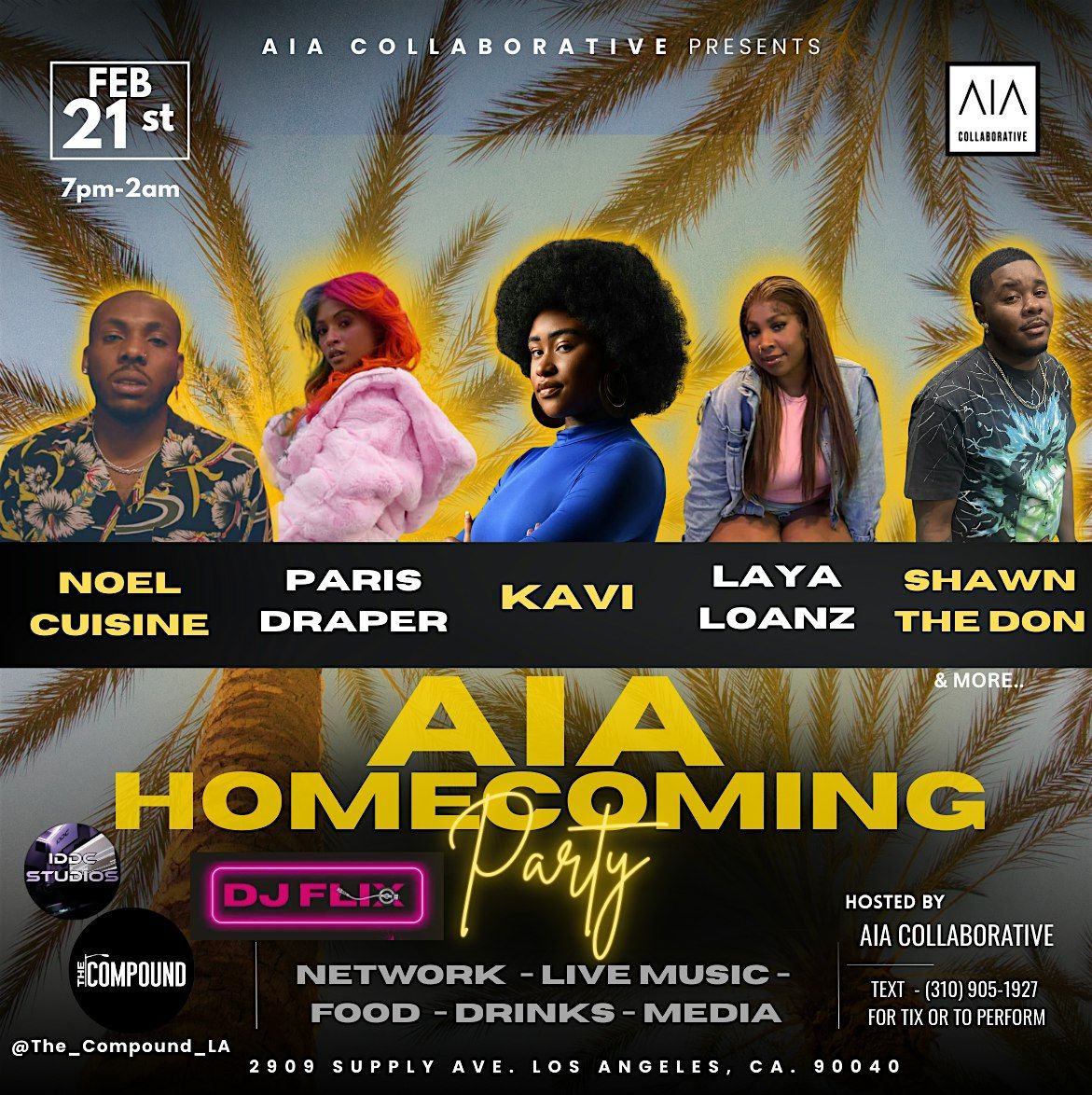 AIA: LA HOMECOMING EVENT
