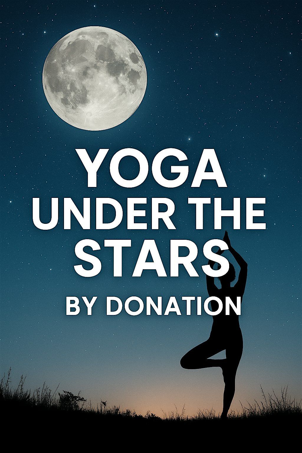 Yoga under the Stars... on the Beach