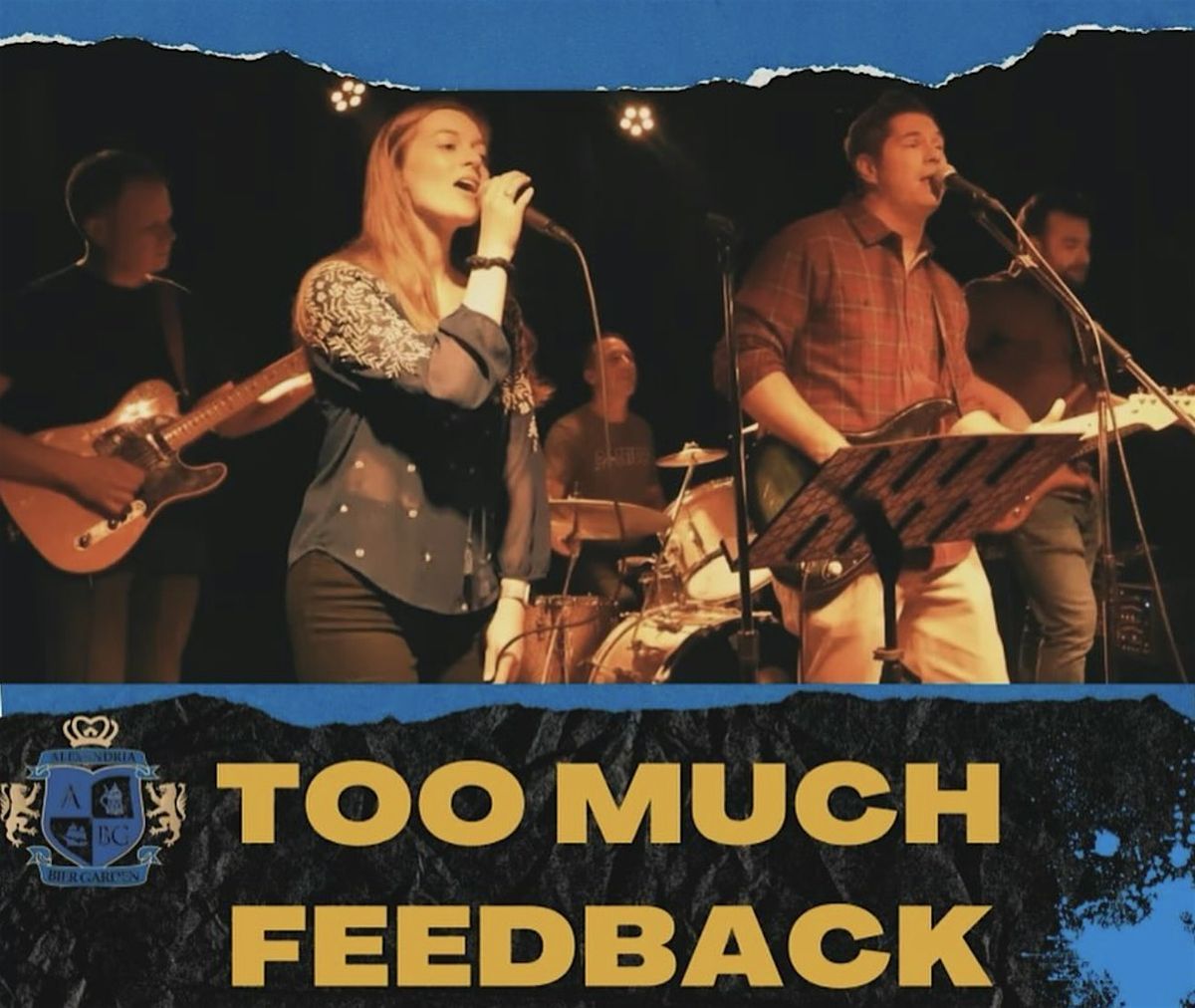 Too Much Feedback  - #LiveMusic #SaturdayNight