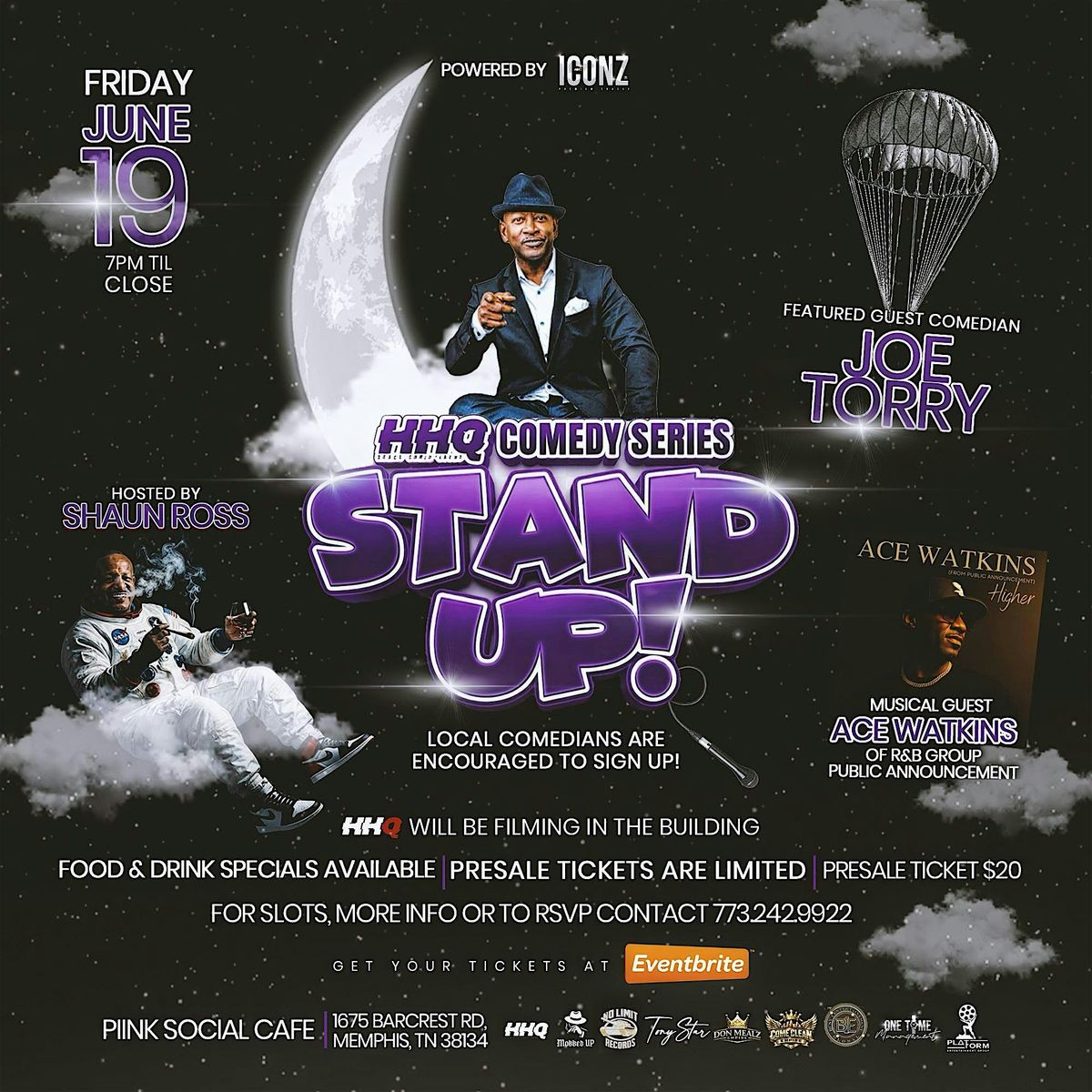 HHQ Comedy Series: Stand Up!