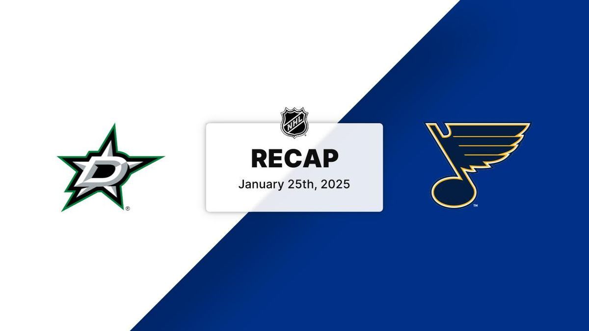 St. Louis Blues vs. Dallas Stars