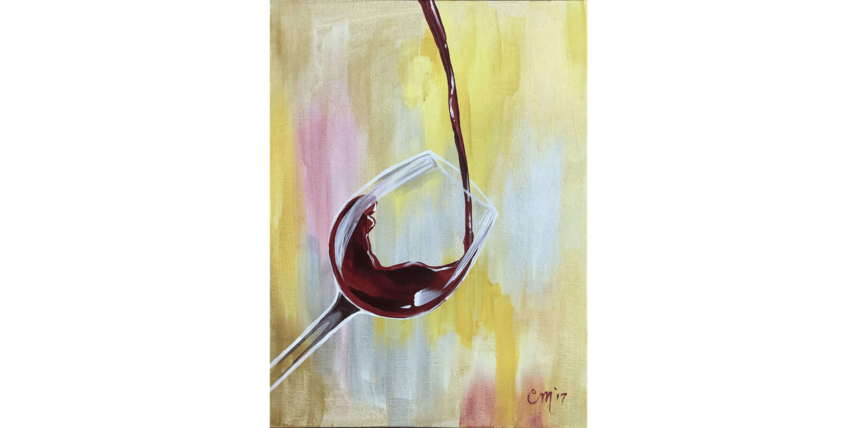 Pour Me a Glass - Paint and Sip in Jacksonville | Classpop!\u2122