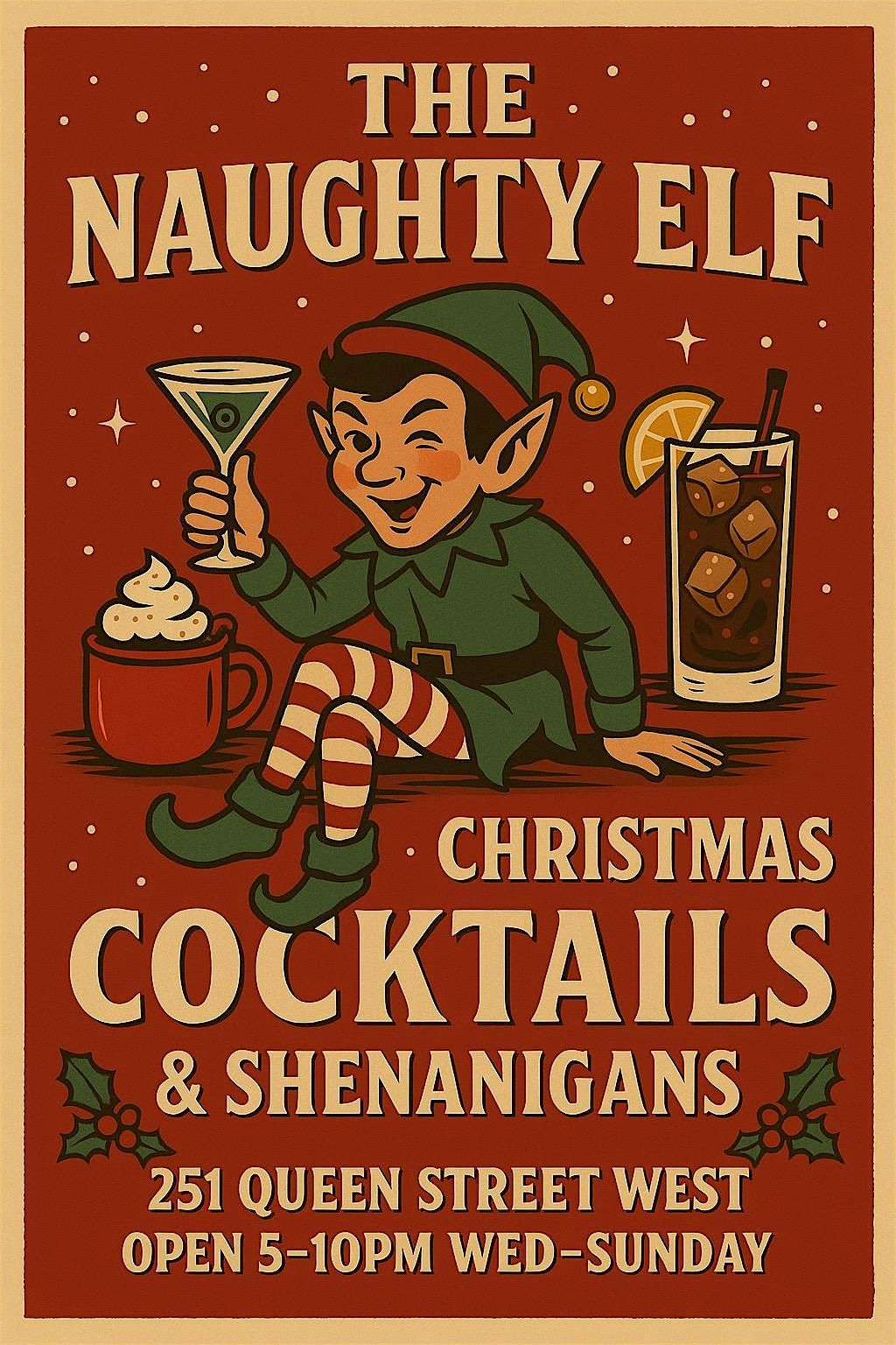 The Naughty Elf : Holiday Pop-Up