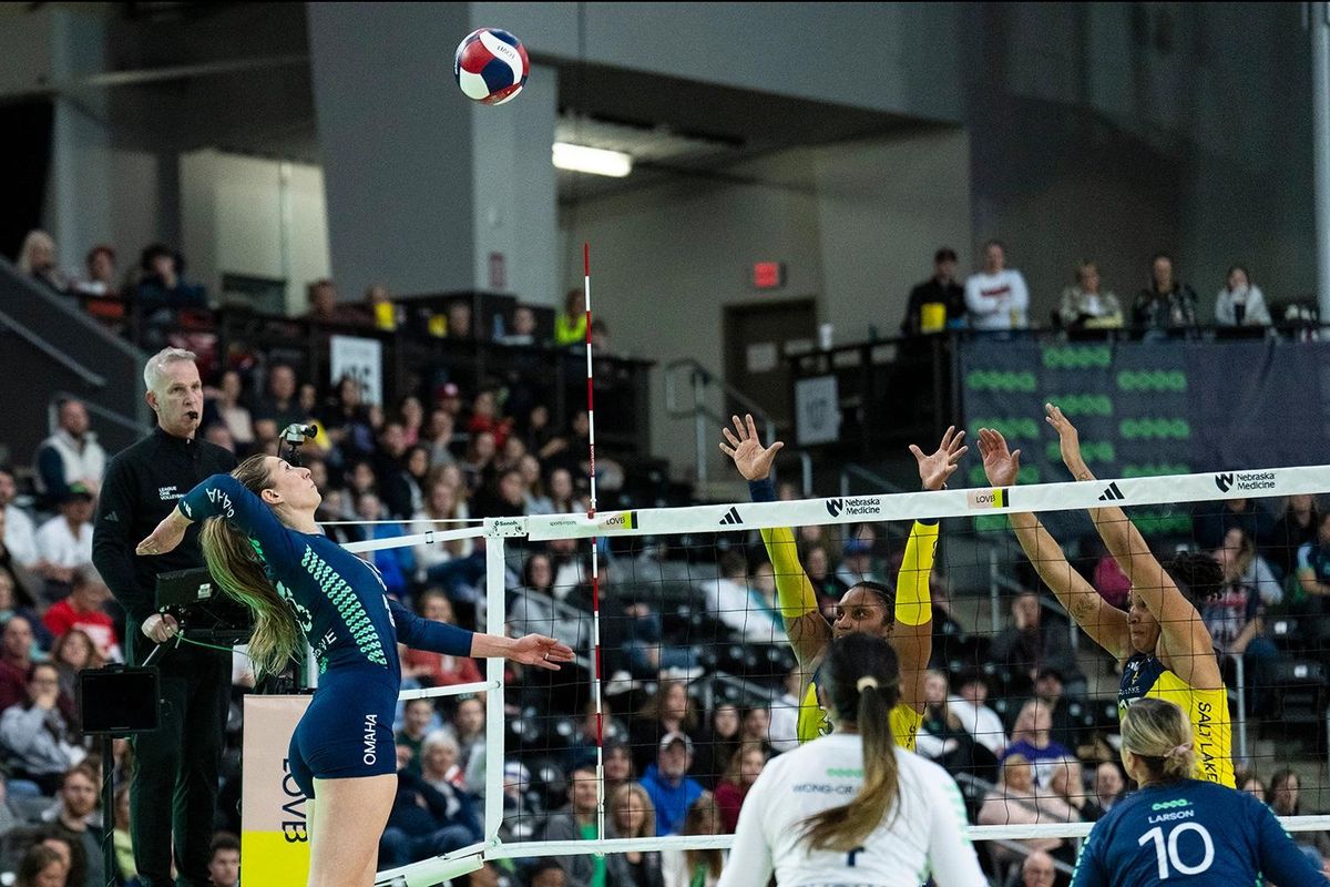 Parking LOVB Salt Lake at LOVB Nebraska