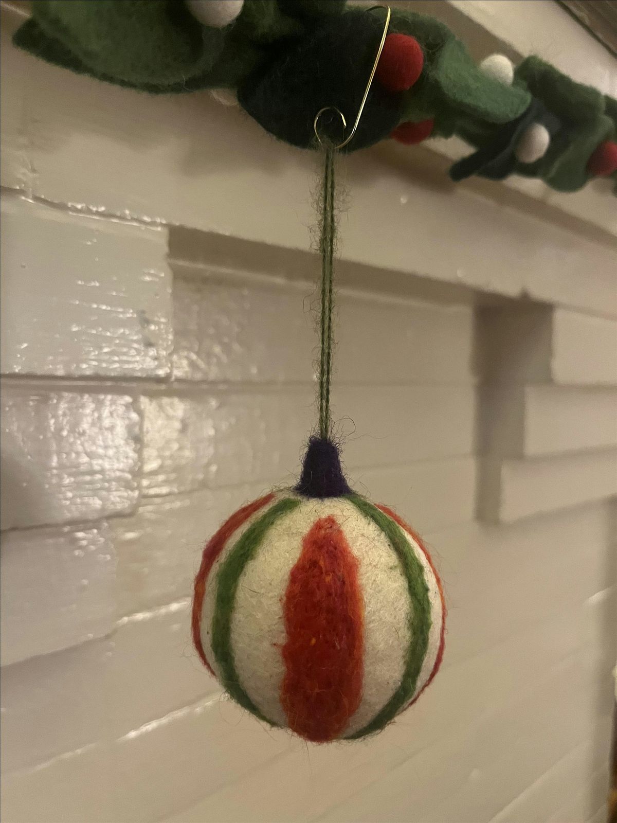 Ornament Felting at The Cary House