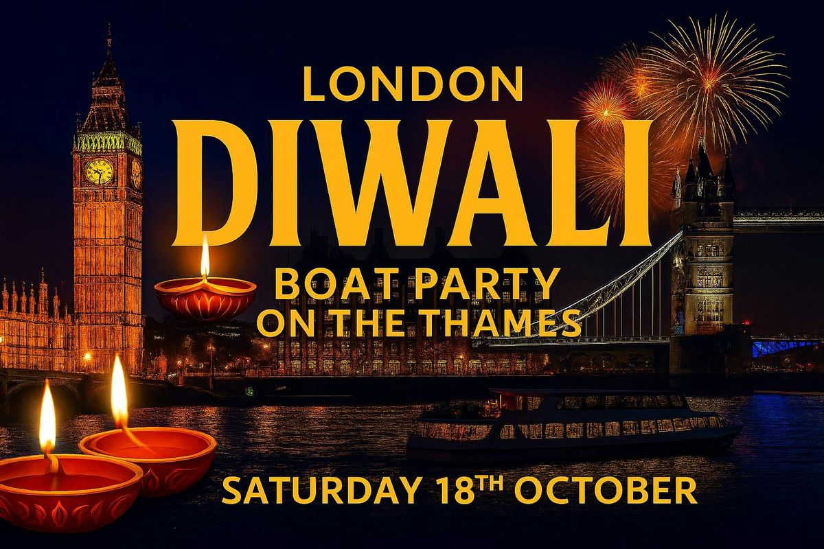 DIWALI BOAT PARTY + AFTER PARTY \/ \u00a320 flash sale