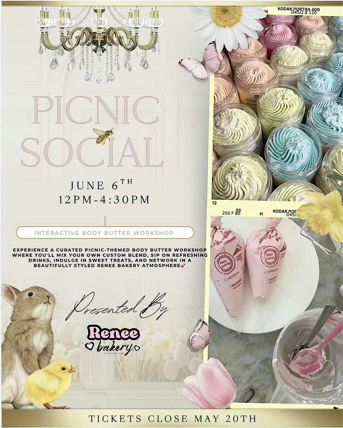 Picnic Social || Hands On DIY Body Butter Workshop!