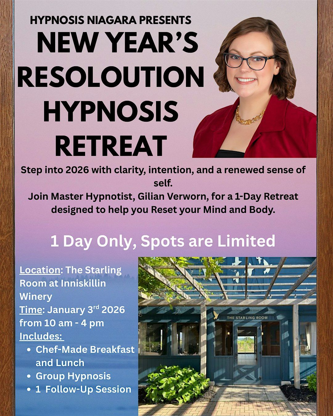 New Year's Resolution Hypnosis Retreat