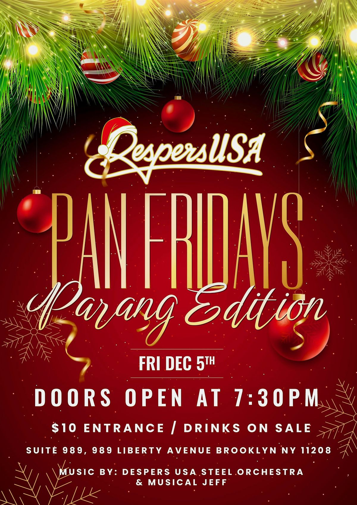 Pan Friday: Parang Edition