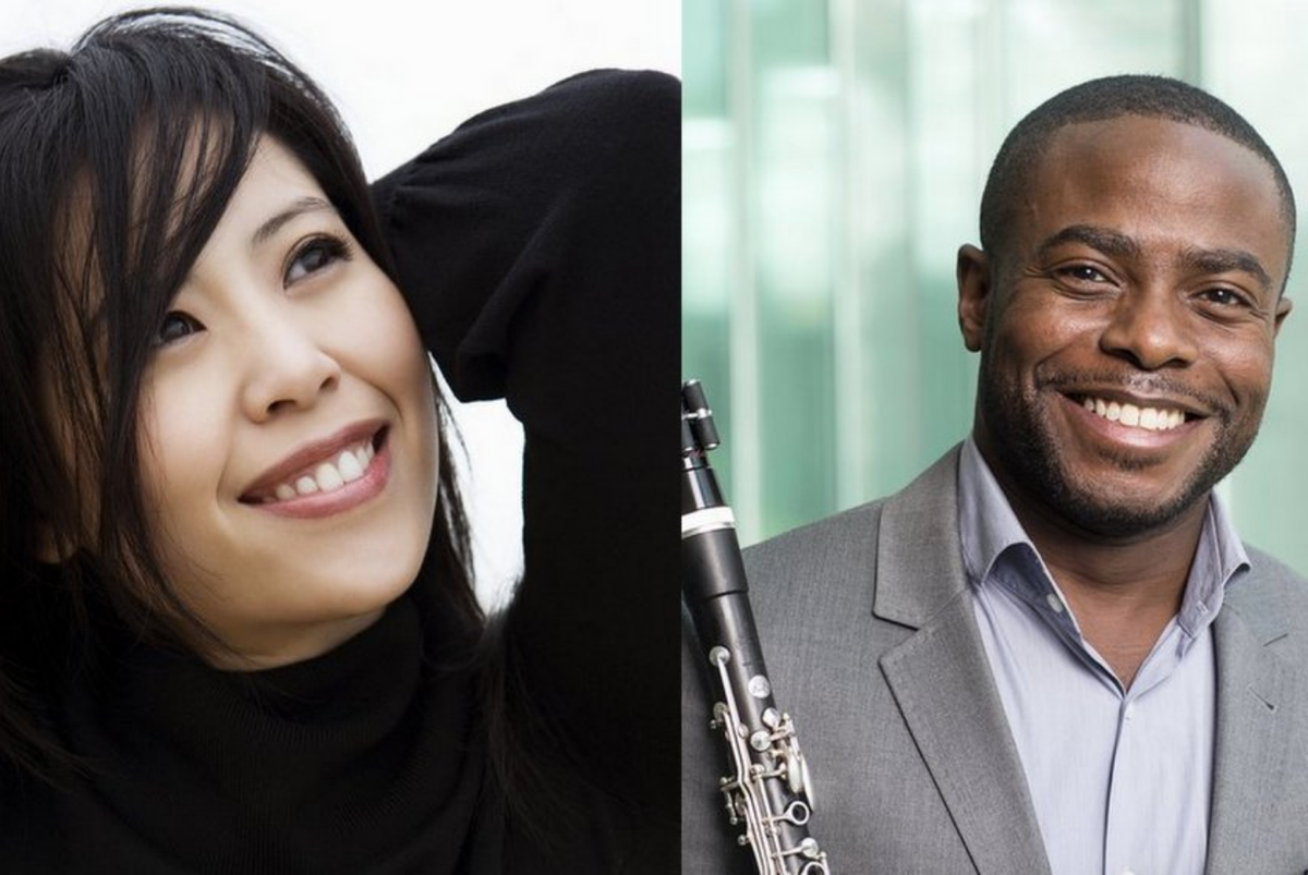 Anthony McGill and Gloria Chien at Herbst Theatre