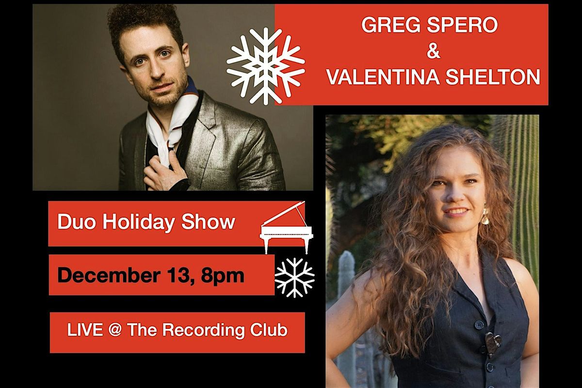 Valentina Shelton + Greg Spero (LIVE duo)