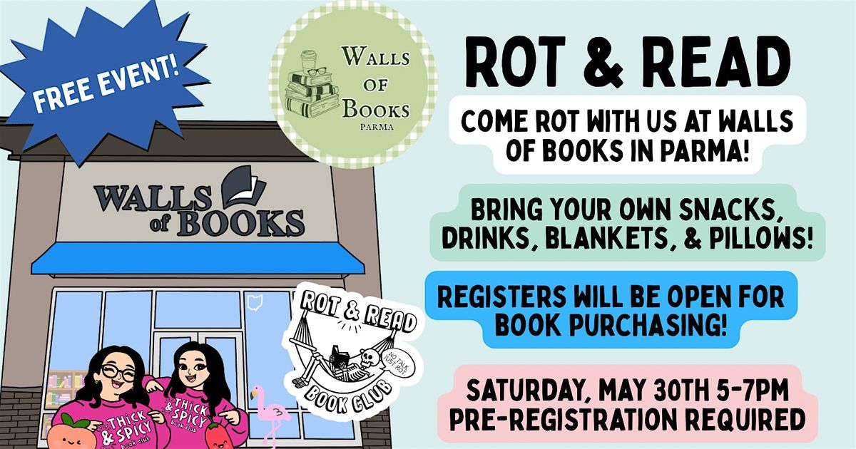 May Rot & Read @ Walls Of Books Parma!