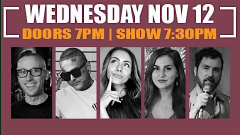 Comedy U Wednesdays At Anna O'Brien's
