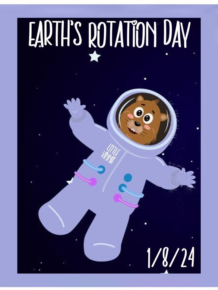 Earths Rotation Day St. Vincent de Paul Plymouth January 8, 2024