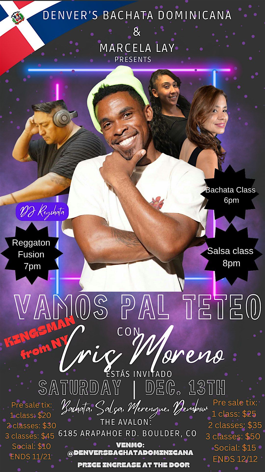 Vamos Pal Teteo con Kingsman Cris Moreno