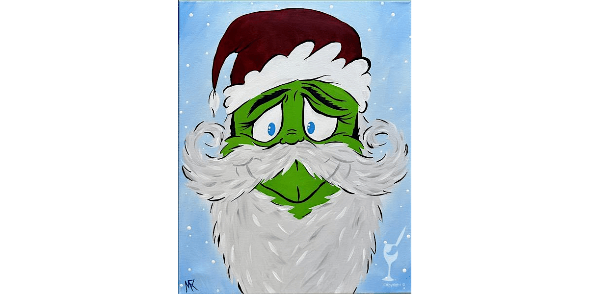 Green Claus - Paint and Sip in San Antonio | Classpop!\u2122