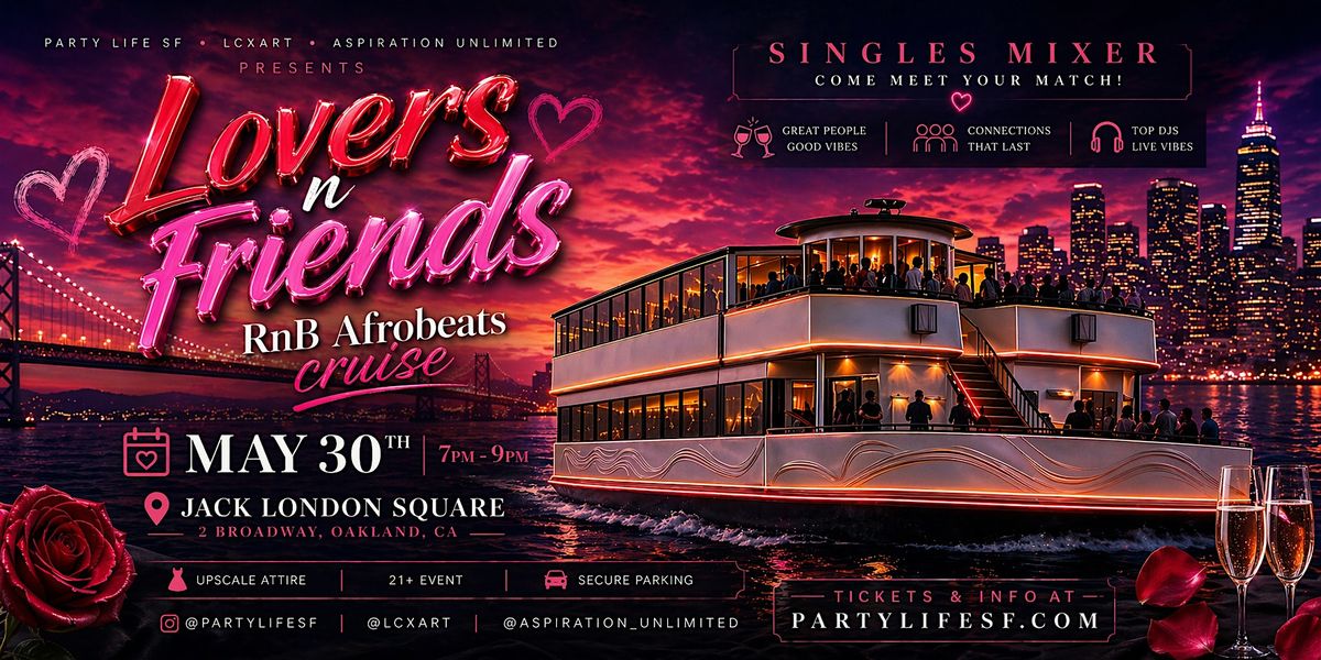 Lovers & Friends R&B and Afrobeats Sunset Cruise