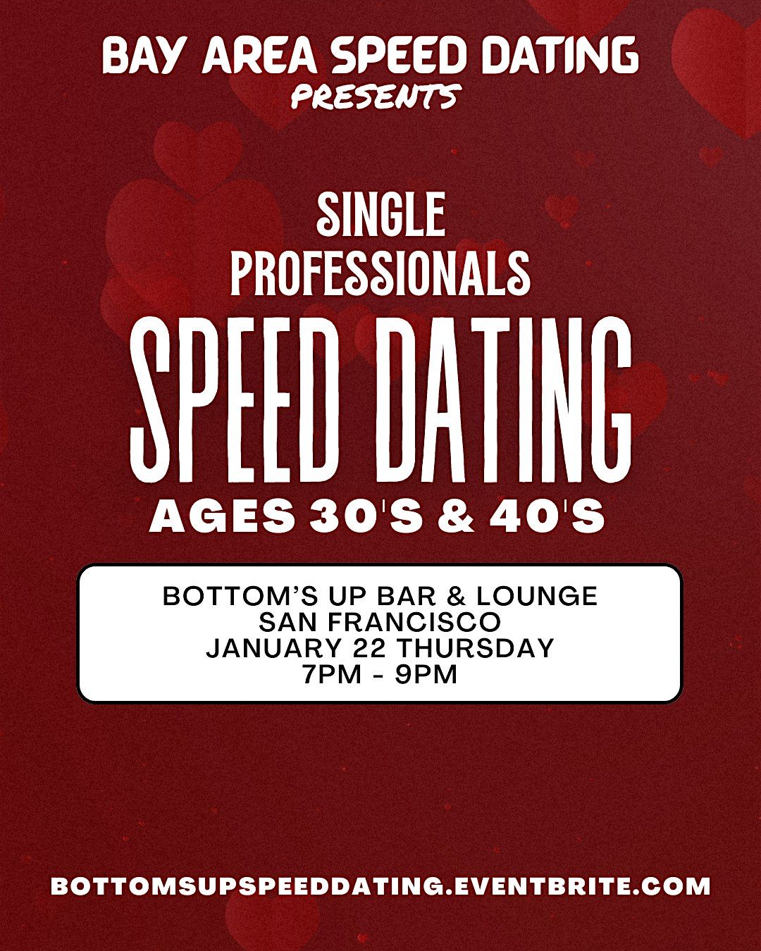 Single Professionals Speed Dating | Ages 30\u2019s & 40\u2019s