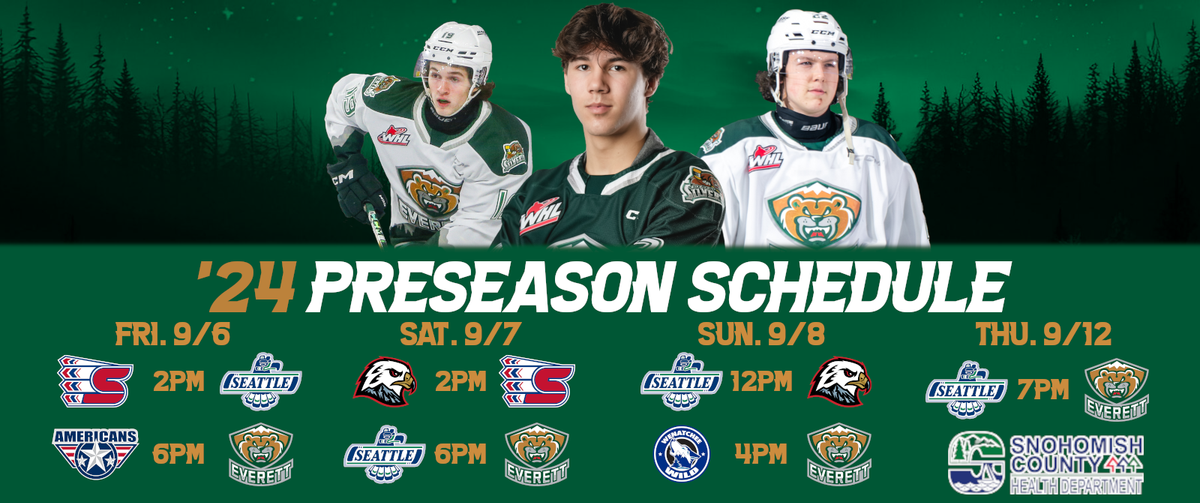 Preseason: Everett Silvertips at Seattle Thunderbirds