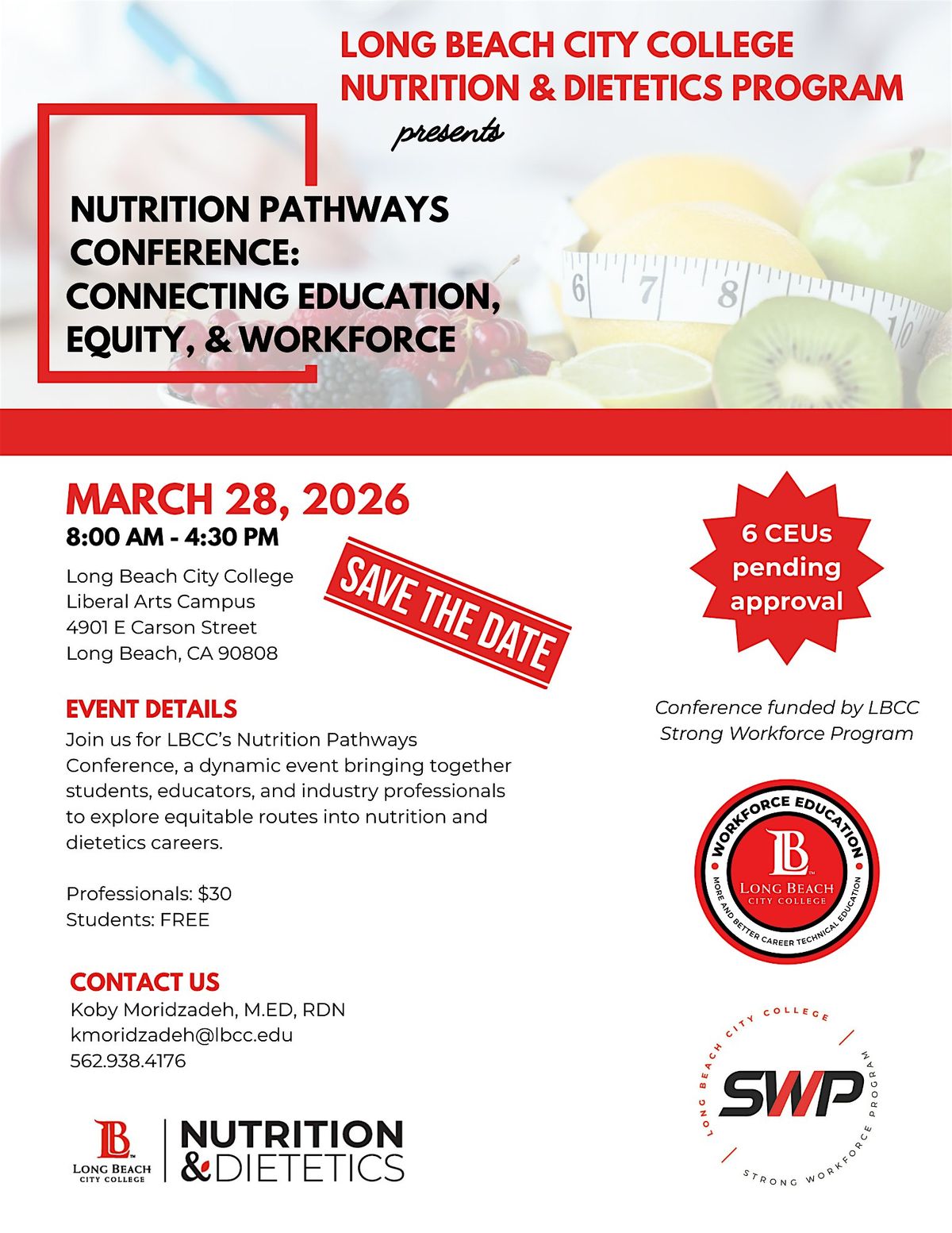 Nutrition Pathways Conference: Connecting Education, Equity, & Workforce