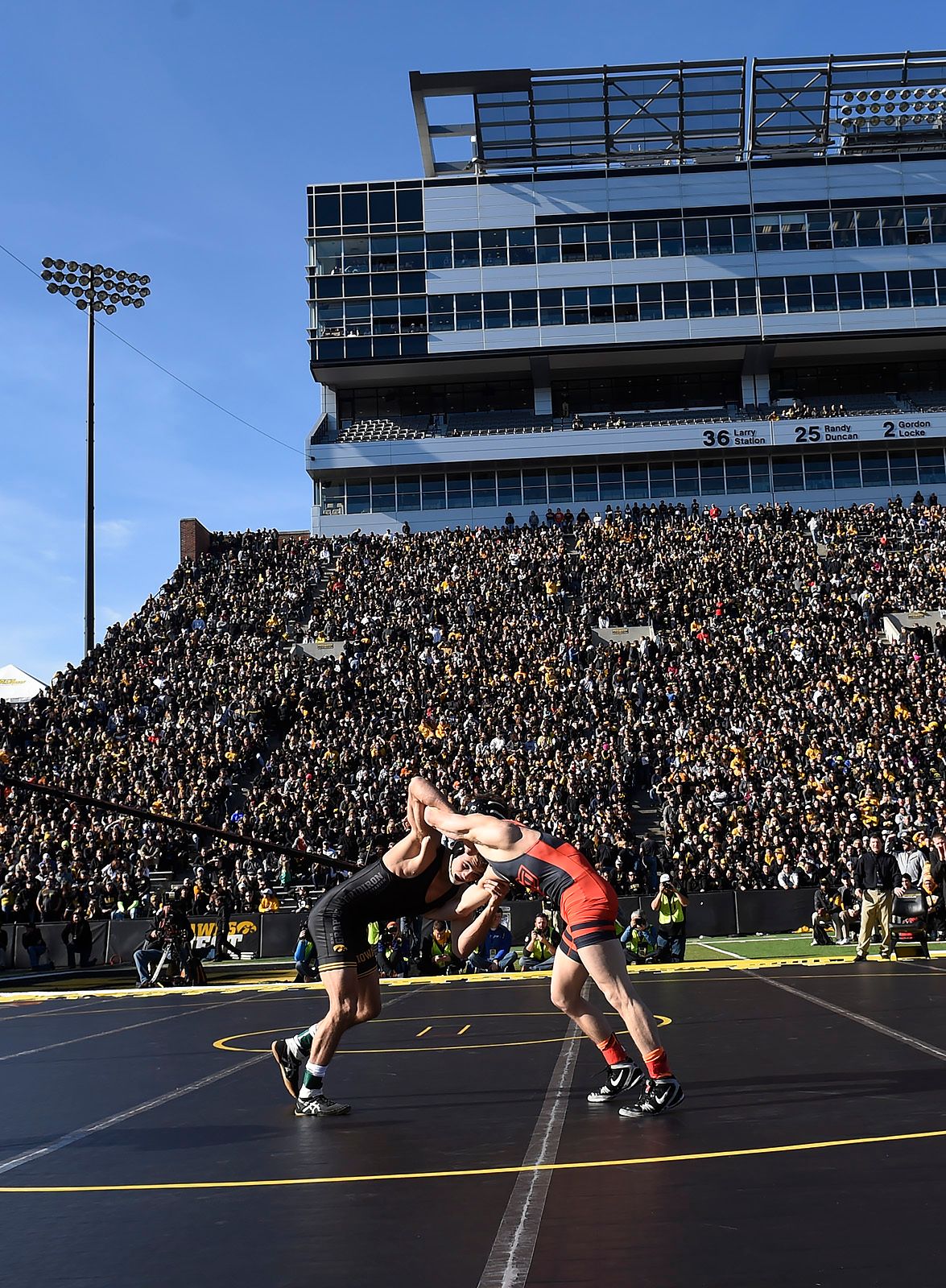 Iowa Hawkeyes at Oklahoma State Cowboys Wrestling at Gallagher Iba Arena