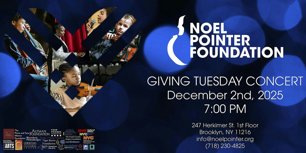 NPF 2025 Giving Tuesday Concert