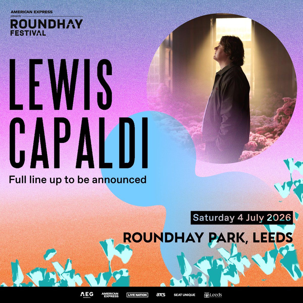 Lewis Capaldi - Roundhay Festival Leeds Tickets at Roundhay Park, Leeds ...