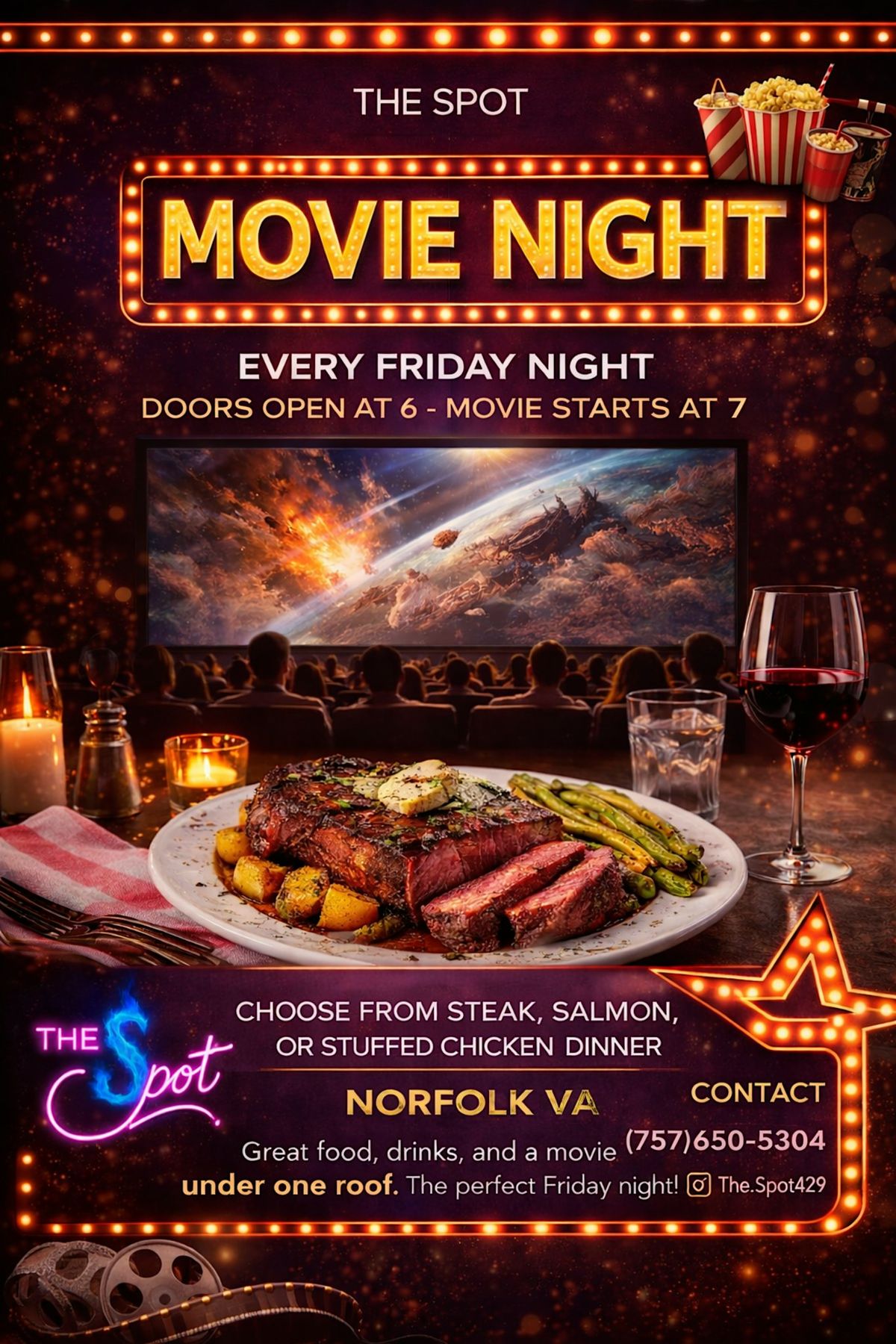 The Spot Presents: Dinner & A Movie