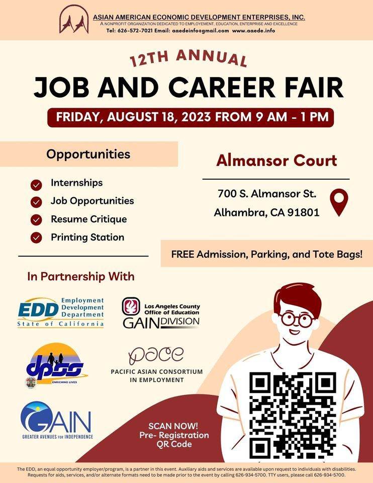 AAEDE 12th Annual Job and Career Fair