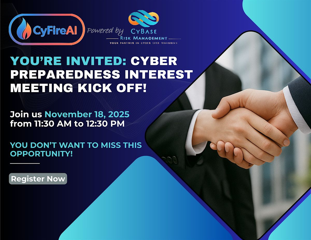 Cyber Preparedness Collective Interest Kick Off