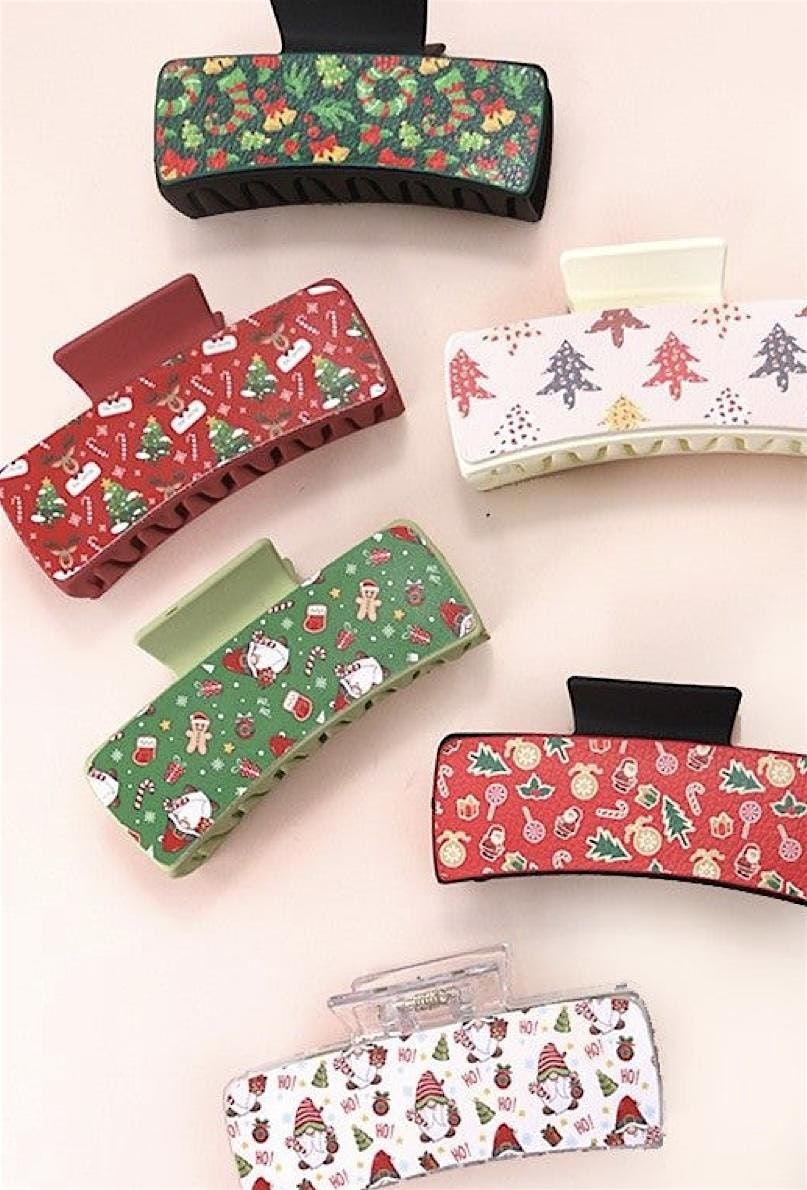 Christmas Hair Accessory Decorating