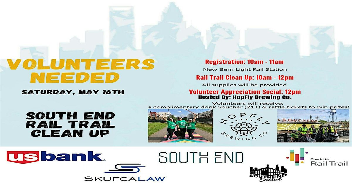 Rail Trail Cleanup - May 16th