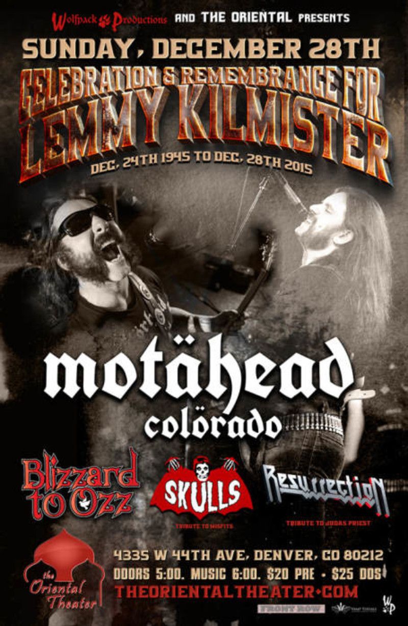 Lemmy Kilmister Celebration & Remembrance