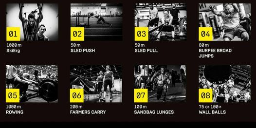 HYROX Community Workout - A fitness race for every BODY!