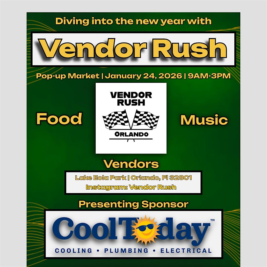 Vendor Rush Registration | Orlando