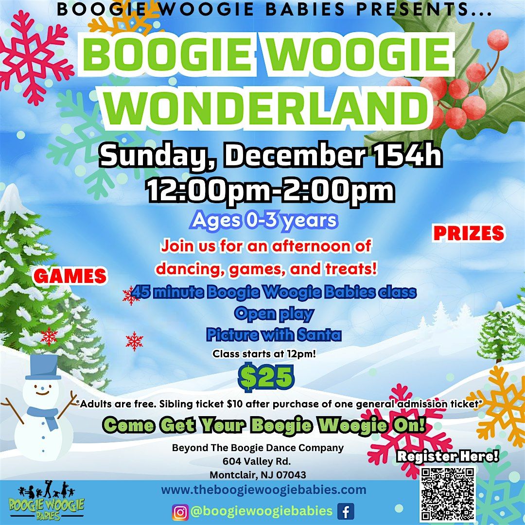 BOOGIE WOOGIE WONDERLAND (Baby Holiday Party)