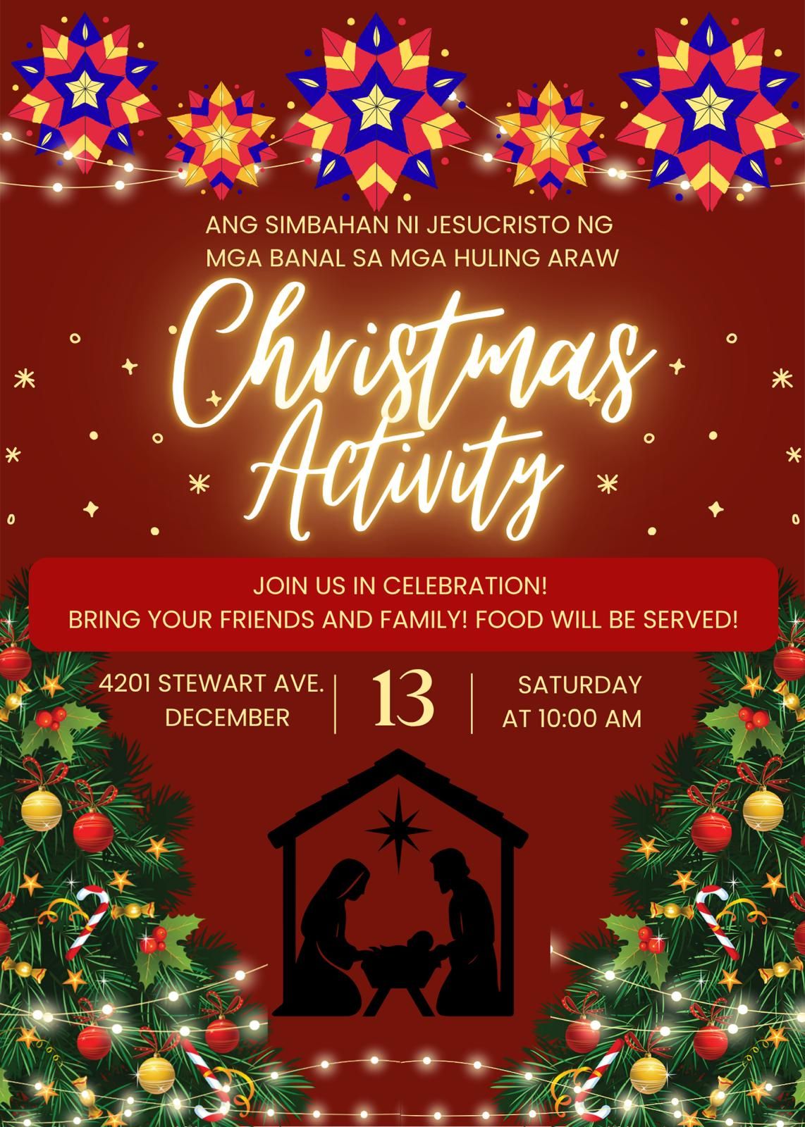 Christmas Activity Celebration