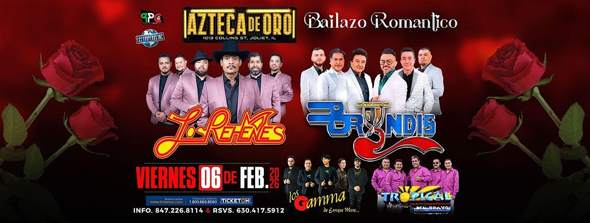 GRUPO BRYNDIS  LOS REHENES  LOS GAMMA TROPICAL DEL BRAVO