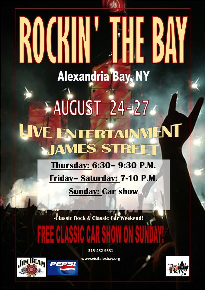 Rockin the Bay Alexandria Bay, 1000 Islands, NY August 24, 2023