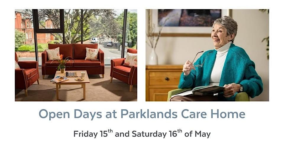 Open Days at Parklands Care Home