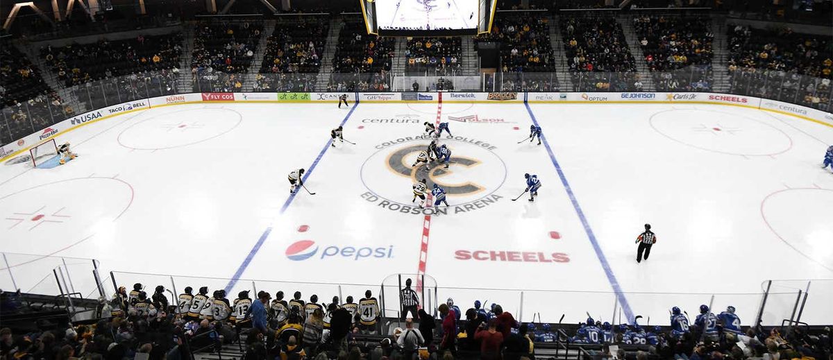 Parking Denver Pioneers at Colorado College Tigers Mens Hockey