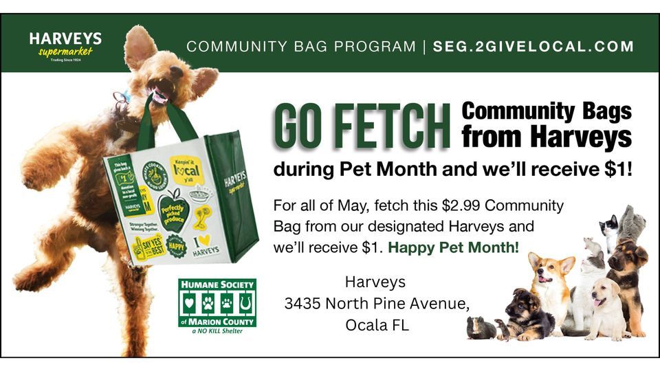 Harveys Community Bag Funraiser Harveys Supermarket, Ocala, FL May