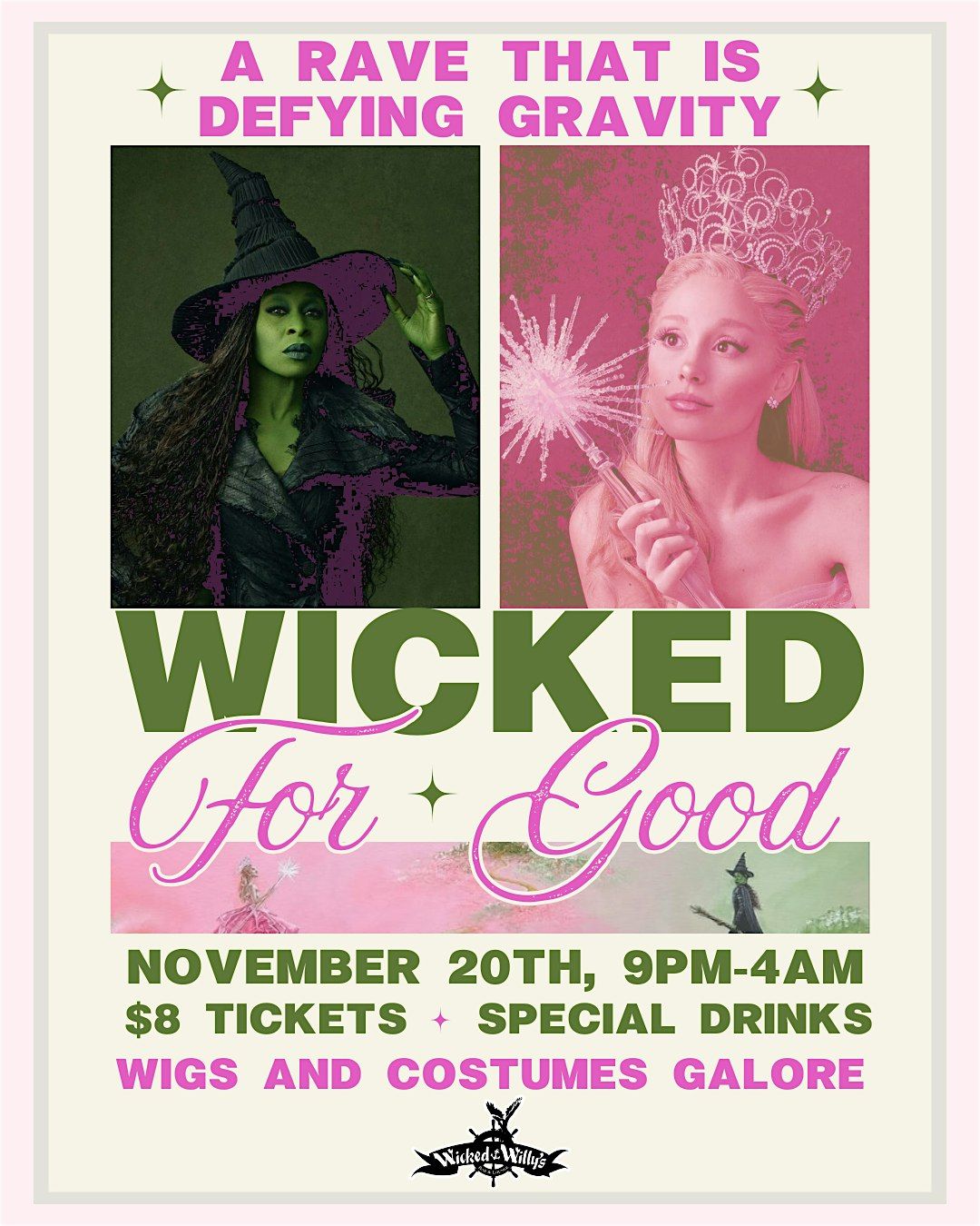 Wicked For Good: Defying Gravity Rave